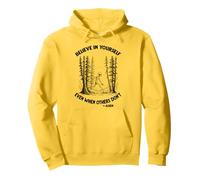 Alien believe in yourself even when others don't funny Alien Pullover Hoodie
