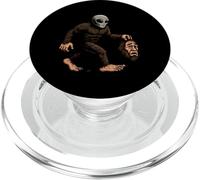 Alien Bigfoot Costume Sasquatch Extraterrestrial Believers PopSockets PopGrip for MagSafe