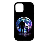 Alien & Bigfoot Moon Sasquatch Extraterrestrial UFO Case for iPhone 12/12 Pro