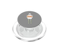 Alien Boo Halloween Funny For Kids PopSockets PopGrip for MagSafe