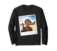Alien Building Pyramids UFO Conspiracy Theory Sarcasm Long Sleeve T-Shirt
