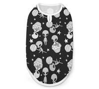 Alien Candy Cake Pet Printed Clothes,Pet T Shirts,Cool Puppy Shirts for Small,Medium And Large Pet Dogs Cats L
