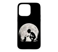 Alien Cat Hand Boop Nose Full Moon Extraterrestrial Humor Case for iPhone 15 Pro Max