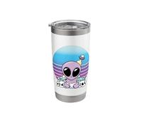Alien Character Glowing Fungi Extraterrestrial Space sci-fi Stainless Steel Insulated Tumbler