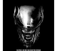 Alien Close Up Unisex T-Shirt - Black - XL