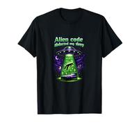 Alien Code Abducted My Sleep Data Science Graphic T-Shirt