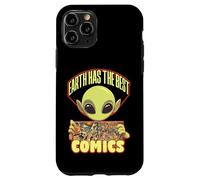 Alien Comic Book Collector Graphic Novel Reader Case for iPhone 11 Pro