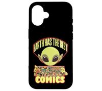 Alien Comic Book Collector Graphic Novel Reader Case for iPhone 16