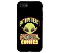 Alien Comic Book Collector Graphic Novel Reader Case for iPhone SE (2020) / 7/8