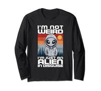 Alien Costume UFO Lover Alien Space Long Sleeve T-Shirt