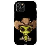 Alien Cowboy with Hat for Cosmic Cowboys and Girls Case for iPhone 11 Pro
