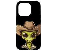 Alien Cowboy with Hat for Cosmic Cowboys and Girls Case for iPhone 15 Pro