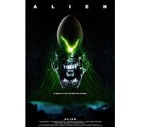 Alien Cult Vintage Sci-Fi Horror Film Movie Poster Print 1979 Ridley Scott (A1)