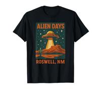 Alien Days Roswell Shirt Retro UFO New Mexico Sky T-Shirt