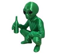 Alien Decor,Alien Figurine Funny Outdoor Statues | Funny Sculpture Garden Decor Lawn Ornaments, Home Decor for Bedroom Living Room Yard Garden Porch Patio