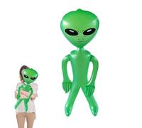Alien Decorations - Jumbo Green Alien Inflatable Favors | Blow Up Alien Balloons Toy Photo Prop - Alien Decorations, Alien Balloons Photo Prop Blow Up Alien For Birthday Alien