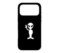 Alien Disclosre/UFO or UAP Peace Sign Crop Circle Design Case for iPhone 17 Pro Max