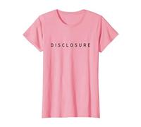 Alien Disclosre/UFO/UAP/Peace Sign Crop Circle Design T-Shirt, Women, Pink, Medium