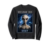 ALIEN DISCLOSURE 2026 - Grays, Intelligent Humanoid Aliens Sweatshirt