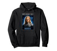 ALIEN DISCLOSURE 2026 - Scandinavian Humanoid Nordic Aliens Pullover Hoodie