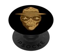 Alien Disclosure Ranger Mountain Explorer Art PopSockets Adhesive PopGrip
