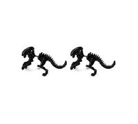 Alien Earrings Enamel Stud Earrings For Women Animal Piercing Ear 3D Scary Dinosaur Earrings Jewelry
