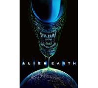 Alien Earth (2025) TV Show Poster Framed or Unframed Glossy Poster (A3 297 × 420 mm Black Framed)
