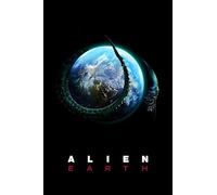 Alien Earth (2025) V9 TV Show Poster Framed or Unframed Glossy Poster (A4 210 x 297 mm Unframed)