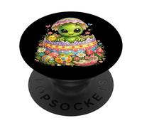Alien Easter Egg Hatched | Cute Surprise from Outer Space PopSockets Adhesive PopGrip