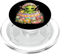 Alien Easter Egg Hatched | Cute Surprise from Outer Space PopSockets PopGrip for MagSafe