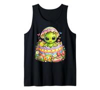 Alien Easter Egg Hatched | Cute Surprise from Outer Space Tank Top