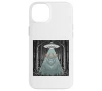 Alien Encounter with Cowboy Sasquatch Forest Gorilla Graphic Case for iPhone 14 Plus