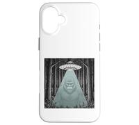 Alien Encounter with Sasquatch Forest Gorilla Graphic Case for iPhone 16 Plus