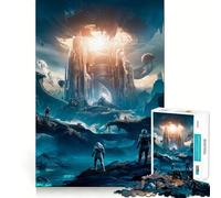 Alien Expedition Puzzles for Adults 1000 Puzzles Clear Logic Tight Joint Fun Activity Christmas Idea (38x26cm)