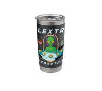 Alien Extraterrestrial Area 51 UFO Space Geek Stainless Steel Insulated Tumbler