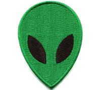 Alien extraterrestrial E.T. ufo flying saucer roswell area 51 retro sew applique iron-on patch by TKPatch