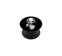 Alien Extraterrestrial UFO Encounter Sci Fi Space PopSockets Adhesive PopGrip
