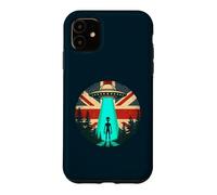 Alien/Extraterrestrial UFO English Flag Fl Sci-Fi Patriotic Case for iPhone 11