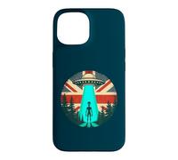 Alien/Extraterrestrial UFO English Flag Fl Sci-Fi Patriotic Case for iPhone 15
