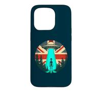 Alien/Extraterrestrial UFO English Flag Fl Sci-Fi Patriotic Case for iPhone 15 Pro