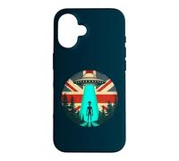 Alien/Extraterrestrial UFO English Flag Fl Sci-Fi Patriotic Case for iPhone 16