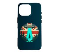Alien/Extraterrestrial UFO English Flag Fl Sci-Fi Patriotic Case for iPhone 16 Pro