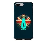 Alien/Extraterrestrial UFO English Flag Fl Sci-Fi Patriotic Case for iPhone 7 Plus/8 Plus