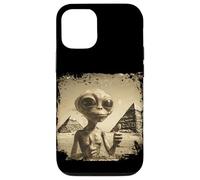 Alien Face Ancient Pyramids Thumbs Sci-Fi Egypt Case for iPhone 12/12 Pro