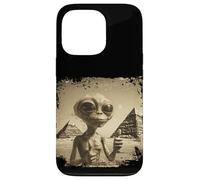 Alien Face Ancient Pyramids Thumbs Sci-Fi Egypt Case for iPhone 13 Pro