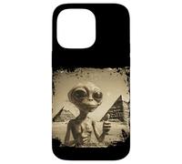 Alien Face Ancient Pyramids Thumbs Sci-Fi Egypt Case for iPhone 14 Pro Max