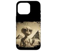 Alien Face Ancient Pyramids Thumbs Sci-Fi Egypt Case for iPhone 16 Pro
