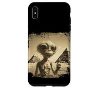 Alien Face Ancient Pyramids Thumbs Sci-Fi Egypt Case for iPhone XS Max