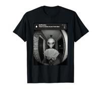 Alien Files Front Door Security Cam Secret UFO Documents T-Shirt