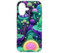Alien Flora Surreal Botanical Fantasy World Graphic Case for iPhone 17